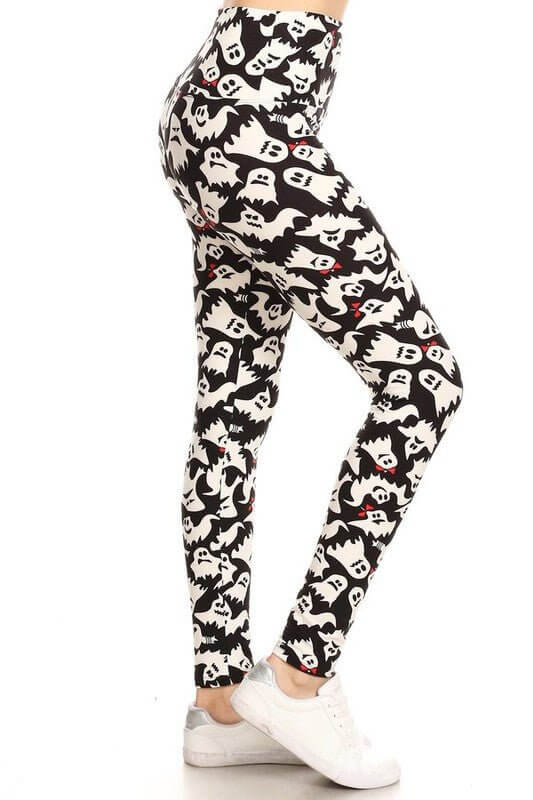The Halloween Leggings: Stretchy Tummy Control Soft Leggings - MomQueenBoutique