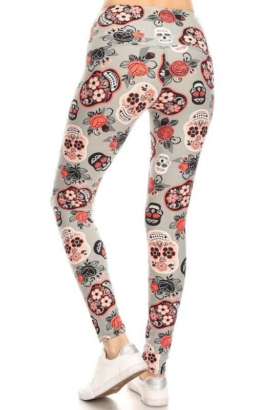 The Halloween Leggings: Stretchy Tummy Control Soft Leggings - MomQueenBoutique