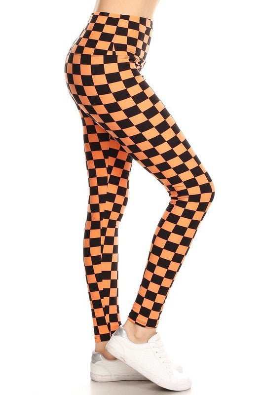 The Halloween Leggings: Stretchy Tummy Control Soft Leggings - MomQueenBoutique