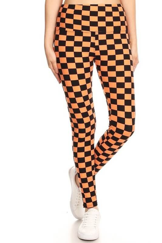 The Halloween Leggings: Stretchy Tummy Control Soft Leggings - MomQueenBoutique