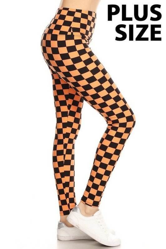 The Halloween Leggings: Stretchy Tummy Control Soft Leggings - MomQueenBoutique