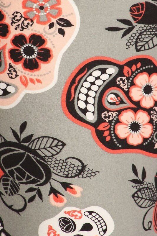 The Halloween Leggings: Stretchy Tummy Control Soft Leggings - MomQueenBoutique