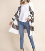 The Hattie Cardi: Stripe Fuzzy Cardigan - MomQueenBoutique