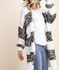 The Hattie Cardi: Stripe Fuzzy Cardigan - MomQueenBoutique