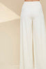 The Heather Set: 3/4th Sleeve Ribbed Wide Leg Pant Set - MomQueenBoutique