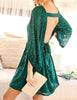 The Hunter Dress: Green Sequin Dress - MomQueenBoutique