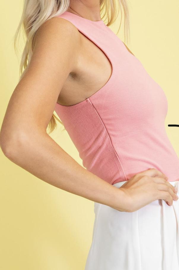 The Iris Bodysuit: Asymmetrical Cut Out Bodysuit - MomQueenBoutique