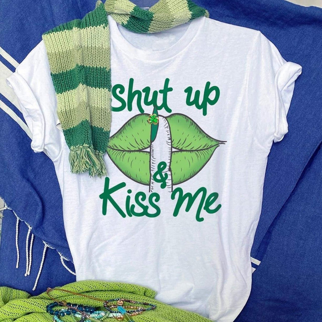 The Irish Girl Tee: St. Pattys Day Tee - MomQueenBoutique
