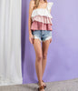 The Jennifer Top: One Shoulder Ruffle Top - MomQueenBoutique