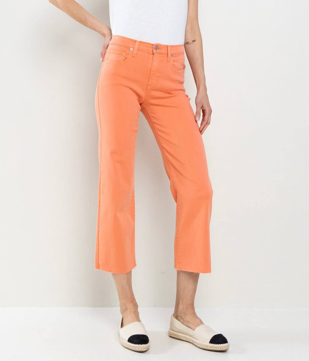 The Josie Jeans: Cropped Spring Jean In Pink, Purple, Orange and Yellow - MomQueenBoutique