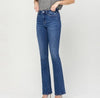 The Judy Jeans: Stretchy High Rise Bootcut Jeans - MomQueenBoutique