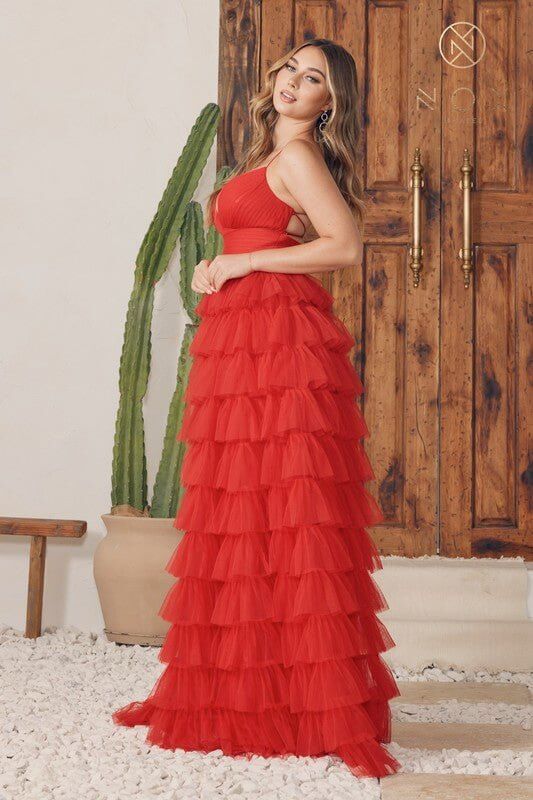 The Julie Gown: Long Formal Prom Dress - MomQueenBoutique