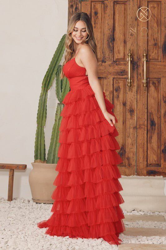 julie maxi dress The Julie Gown: Long Formal Prom Dress