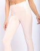 The Just Peachy Yoga Pants: Pastel Foil Highwaisted Leggings - MomQueenBoutique