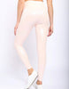 The Just Peachy Yoga Pants: Pastel Foil Highwaisted Leggings - MomQueenBoutique