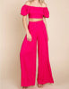 The Katlyn Set: Pink Two Piece Pant Set - MomQueenBoutique