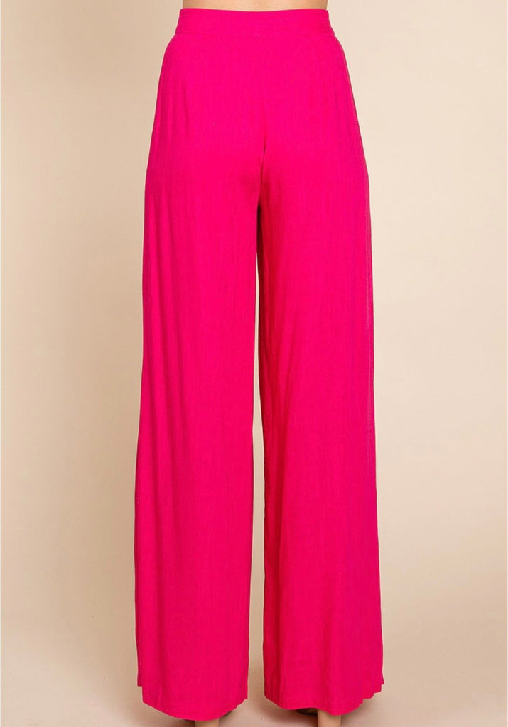 The Katlyn Set: Pink Two Piece Pant Set - MomQueenBoutique