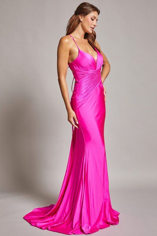 The Kinsley Gown: Long Formal Prom Dress - MomQueenBoutique