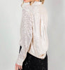 The Krista Top: Long Sleeve Sequin Blouse - MomQueenBoutique