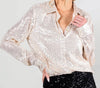 The Krista Top: Long Sleeve Sequin Blouse - MomQueenBoutique