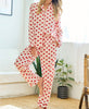 The Love Me When I’m Sleeping Jammies: Valentines Heart Pajama Set - MomQueenBoutique