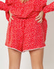 The Luxy Love PJ Set: Red Heart Pajama Robe Set - MomQueenBoutique