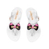 The Mackenzie Sandals: Girls Jelly Thong Kitty Sandal - MomQueenBoutique