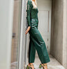 The Melissa Pants: High Waisted Pleather Pants - MomQueenBoutique