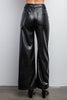 The Melissa Pants: High Waisted Pleather Pants - MomQueenBoutique