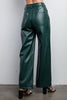 The Melissa Pants: High Waisted Pleather Pants - MomQueenBoutique