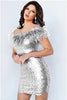 The Micah Dress: Short Formal Dress - MomQueenBoutique