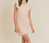 The Nina Dress: Layered Ruffle Short Sleeve T-Shirt Dress - MomQueenBoutique