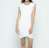 The Nina Dress: Layered Ruffle Short Sleeve T-Shirt Dress - MomQueenBoutique