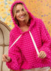 The Pam Hoodie: Light Weight Pink Bubble Top - MomQueenBoutique