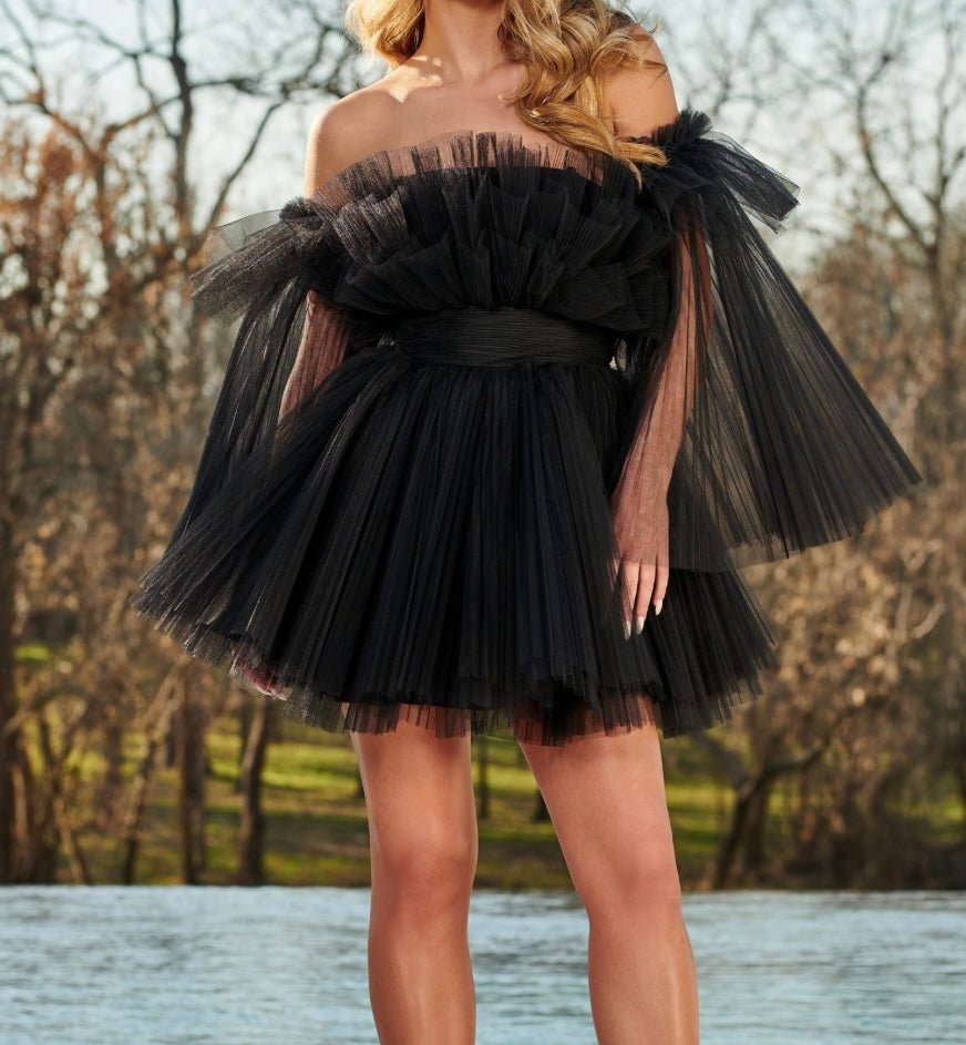 The Penelope Dress: Short Formal Dress - MomQueenBoutique