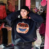 The Pumpkin Sparkle Sweatshirt: Graphic Halloween Sequins Sweatshirt - MomQueenBoutique