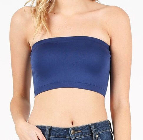 The Queen Bralette: Bandeau Basic Bralette - MomQueenBoutique