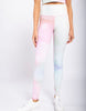 The Rainbow Brite Yoga Pants: Rainbow Cloud High Waisted Leggings - MomQueenBoutique