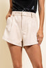 The Sadie Shorts: High Waisted Suede Shorts - MomQueenBoutique