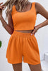 The Sandy Sets: Two Piece Ribbed Tank Sets - MomQueenBoutique