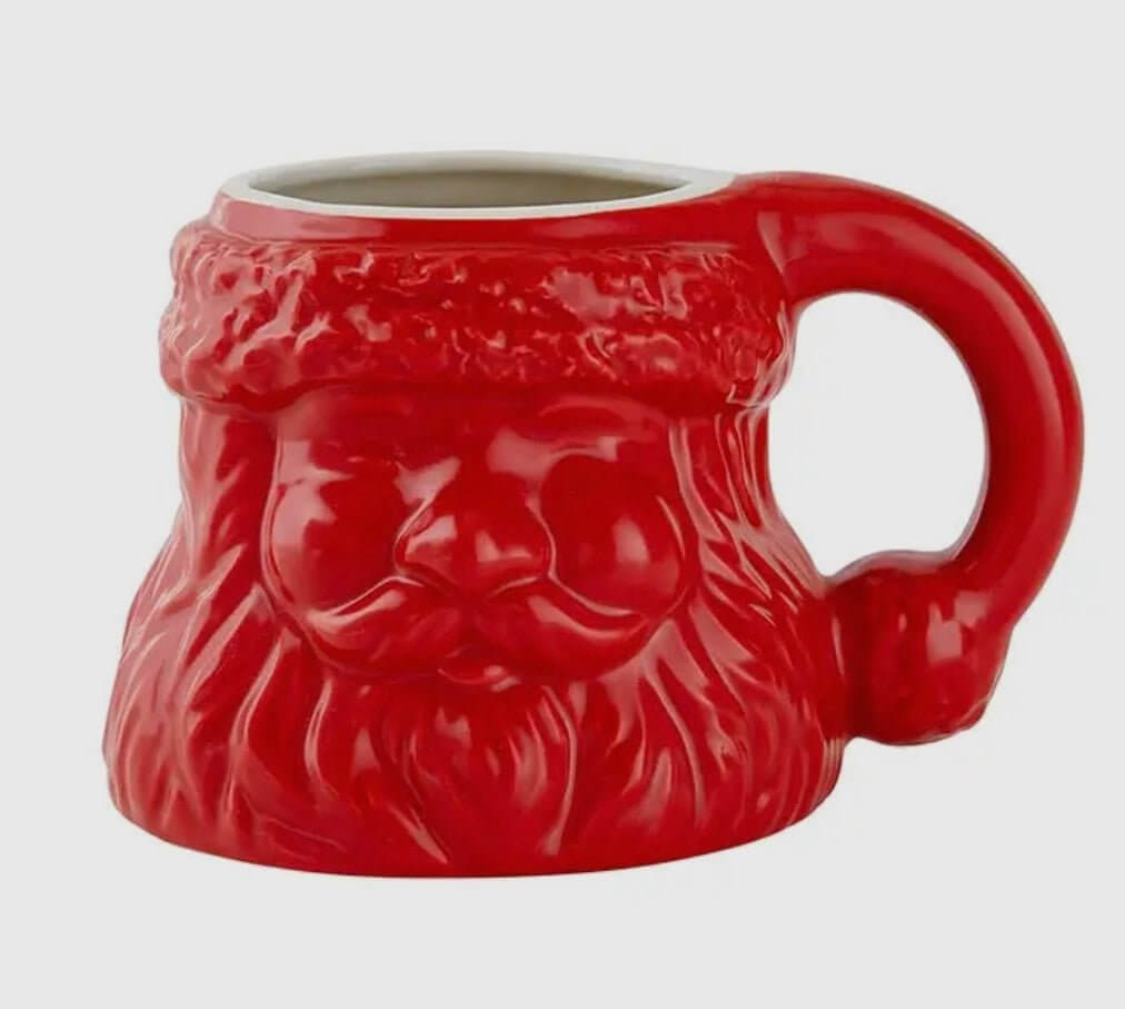 The Santa Mug: Red Christmas Cup - MomQueenBoutique