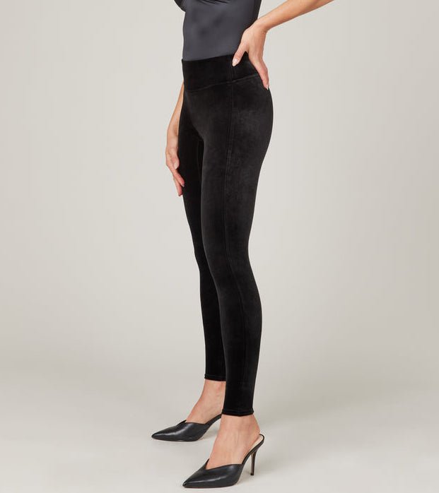 The Faux Patent Leather Leggings by SPANX