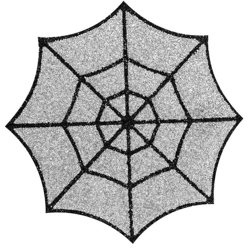 The Sparkles Spider Web Placement - MomQueenBoutique