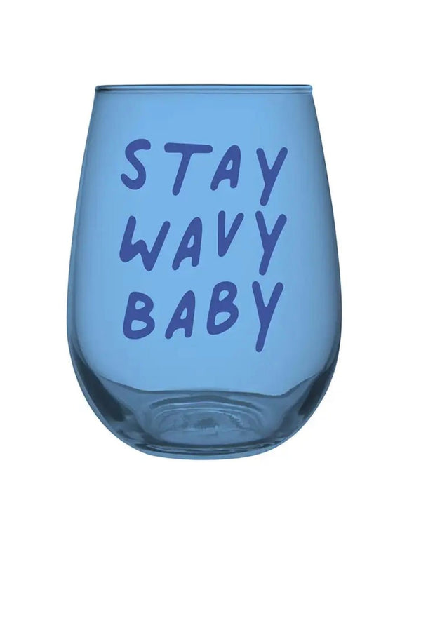 The Stay Wavy Tumbler - MomQueenBoutique