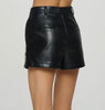 The Tina Shorts: Pleather Jewel Trim Shorts - MomQueenBoutique