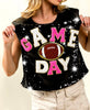 The Touch Down Tanks: Sequins Game Day Tops - MomQueenBoutique