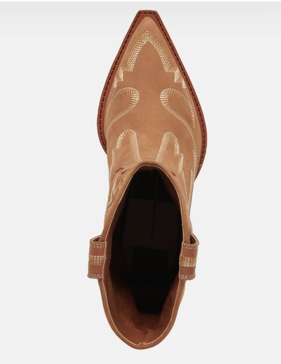 The Whiskey & Spice Boots: Embroidered - MomQueenBoutique