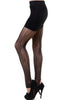 The Winter Tights: Sheer Patterned Black Tights - MomQueenBoutique