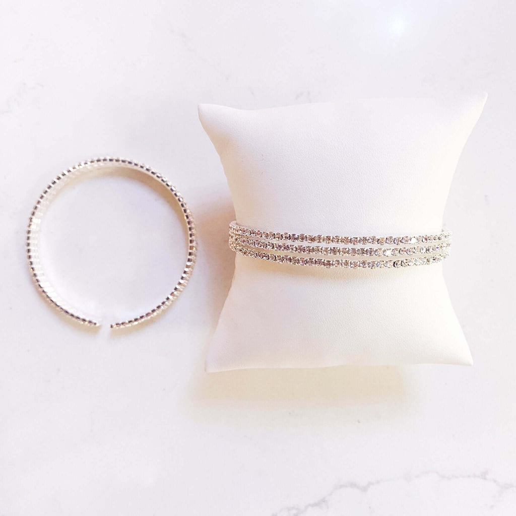 Wrapped in Diamonds Bracelet - MomQueenBoutique