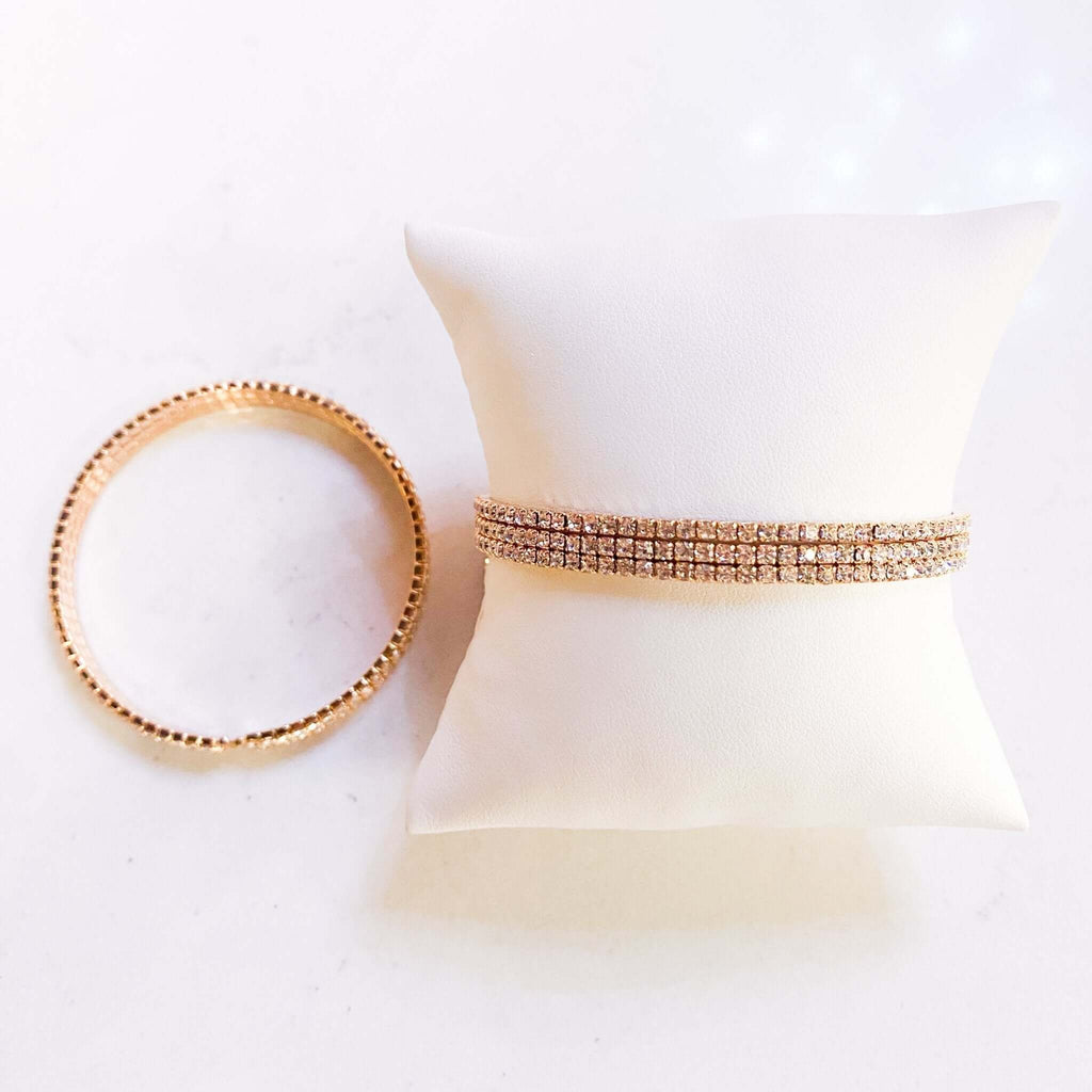 Wrapped in Diamonds Bracelet - MomQueenBoutique